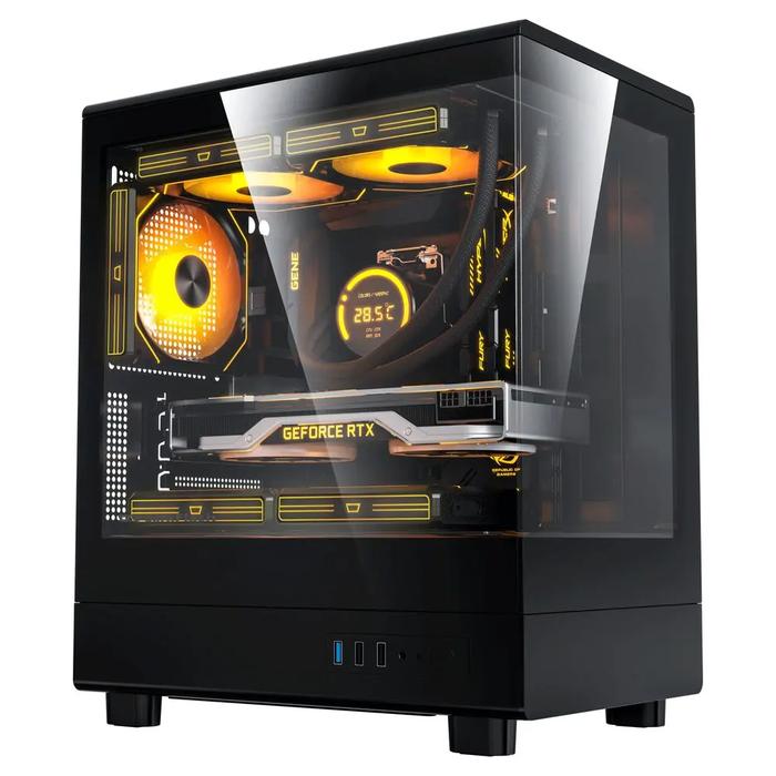 Gambar darkFlash DB330M M-ATX PC Case - Hitam dari COC Komputer undefined Tokopedia