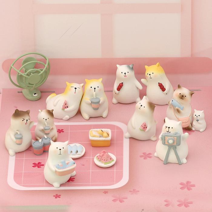 Gambar Cat Picnic Blind Box 1 Blindbox / 1 Figure - 1 PCS dari BlinD Figure ID undefined Tokopedia