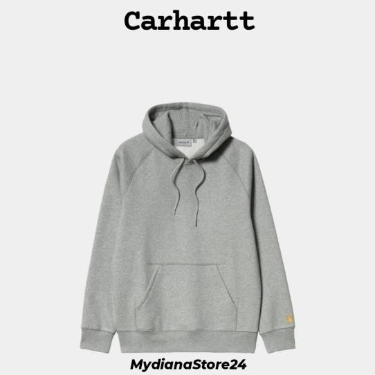 Jual CARHARTT WIP CARHARTT HOODED CHASE SWEATSHIRT GREY