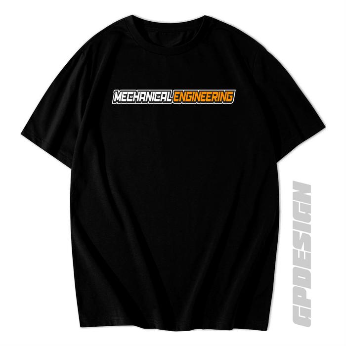 Gambar Kaos baju teknik mesin - kaos mechanical engineering - kaos engineer - Hitam, M dari sablon kaos keren_NEW undefined Tokopedia