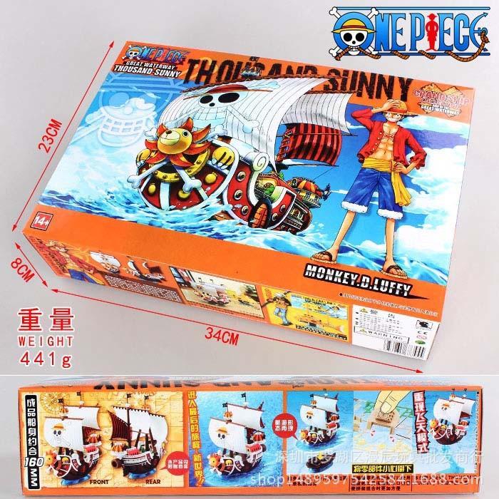 Gambar Kapal One Piece Thousand Sunny Model Kit Going Merry Grand Ship Luffy - Thousand Sunny dari Denpur Shop undefined Tokopedia