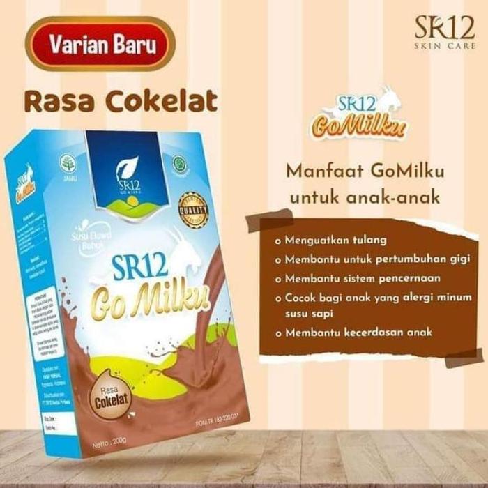 Gambar SR12 - GO MILKU RASA COKLAT SR12 - Asi Booster - Susu Kambing Etawa Rasa Coklat Susu Kesehatan Susu Penambah Nafsu Makan Susu Untuk Kesehatan Tulang & susu untuk kesehatan pernafasan dari hendar_store undefined Tokopedia