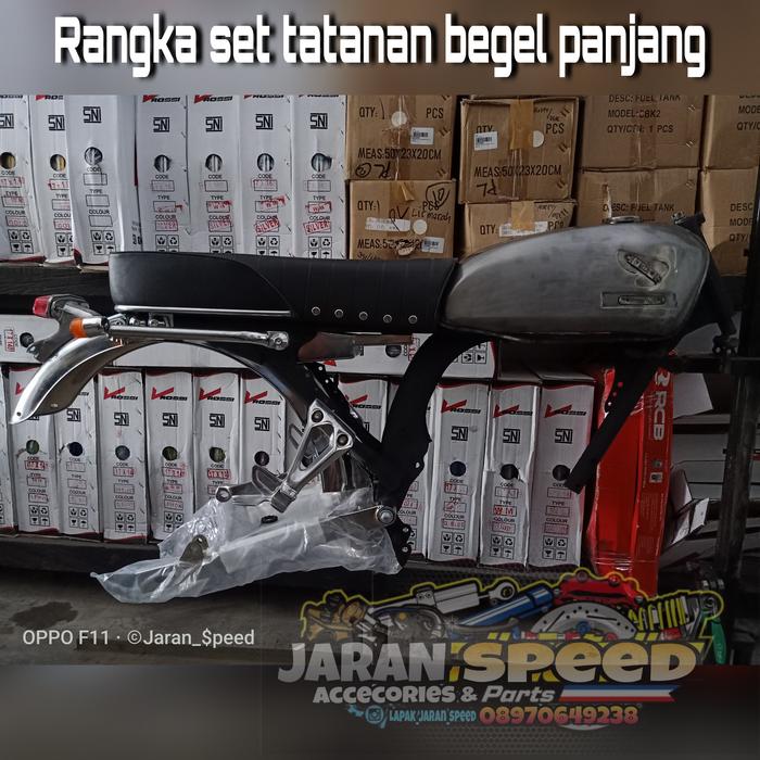 Gambar Rangka set body cb tatanan ala nganjuk - pelajar dari Hendra jaran speed undefined Tokopedia