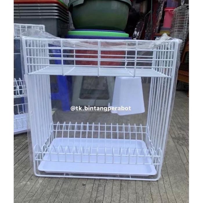 Gambar Rak Piring susun 3 Tatakan Modelline Anti Karat / Rak piring Gantung - Ss2 tinggi nmpn dari Syafajaya12 undefined Tokopedia