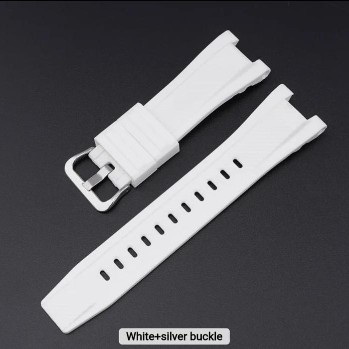 Gambar Strap/ Tali jam tangan Karet Fit to G shock GST All series - Putih dari sumber jam 86 undefined Tokopedia