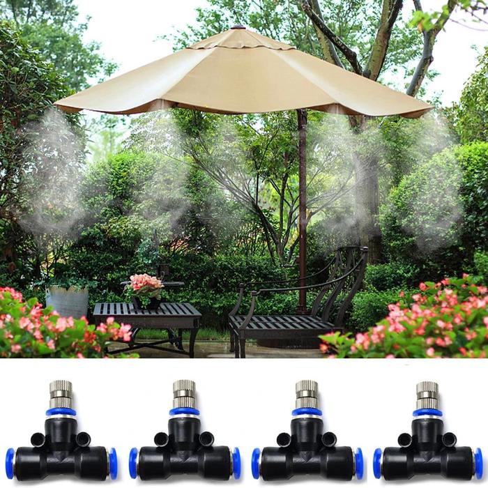 Gambar 50Pcs Low Pressure Misting Cooling System Atomizing Nozzles 6mm Slip Lock Quick Connector Humidify Watering Landscapingc Sprayer dari Judgment Strike undefined Tokopedia