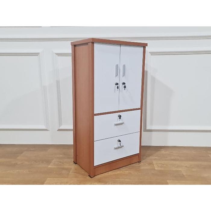 Gambar RAK KABINET RAK ARSIP RAK BANTEX RAK BUKU LEMARI ARSIP DRAWER LL 60 70 - 2 PINTU 2 LACI dari JAK PRO undefined Tokopedia