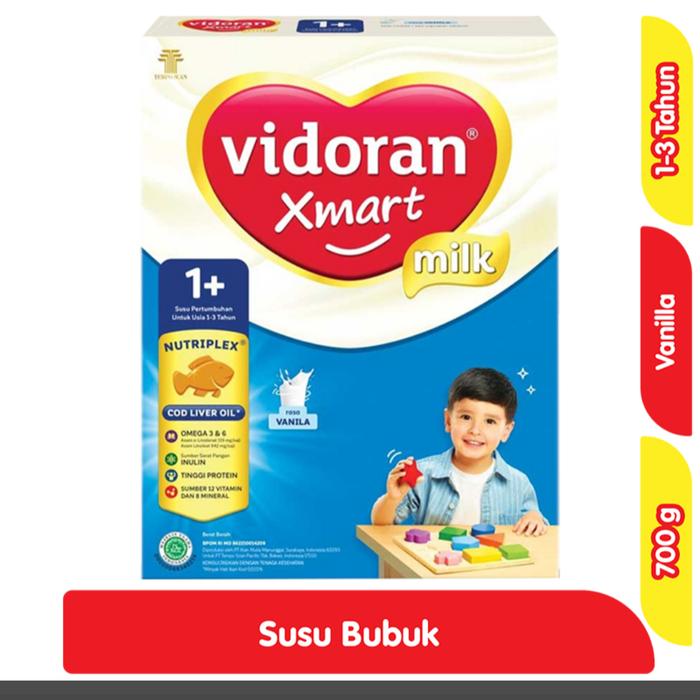 Gambar vidoran 1 sampai 3 tahun 700gr - Vanila dari TokoSusu GM JAYA undefined Tokopedia