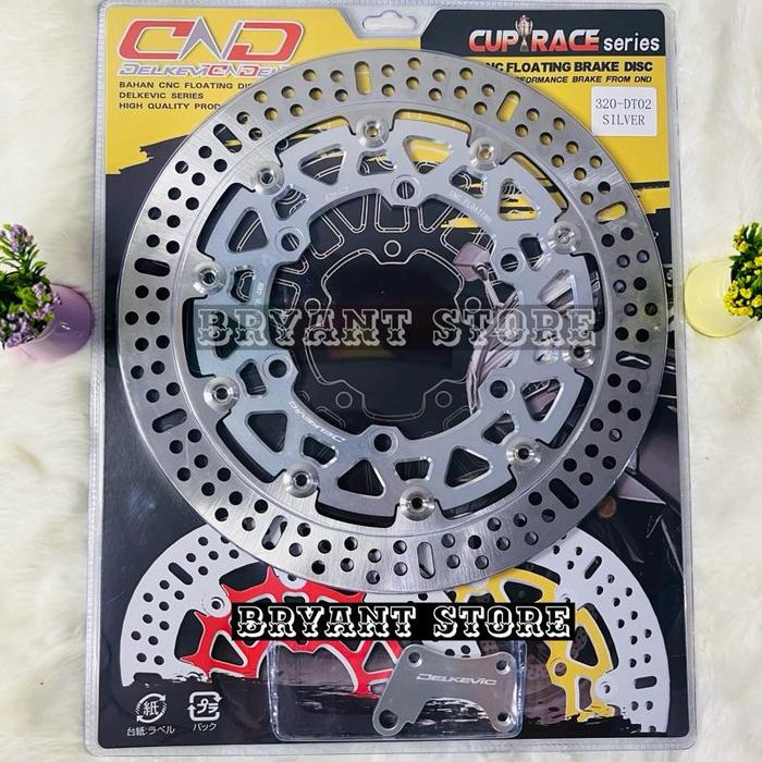 Gambar Promo Piringan Depan Cakram Delkevic 320Mm Dt02 Ninja Rr Ninja 250 Ninjarr Ninja250 Cnc Floating Brake Disk Disc Discbrake Diskbrake 320 Mm Lubang Baut 6 - SILVER dari Logawa acc undefined Tokopedia