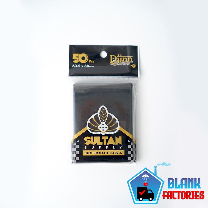 Gambar Sultan Supply Matte Card Sleeves (MTG, Pokemon, One Piece, Kpop, Photocard) - Black dari Blank Factories undefined Tokopedia
