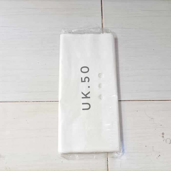 Gambar Kantong Plastik Laundry Kiloan Jinjing 3 Jari size 30/35/40/45/50 Ketebalan 0.6mic(-+700gr) - Size 50 dari cahaya pelita shop undefined Tokopedia