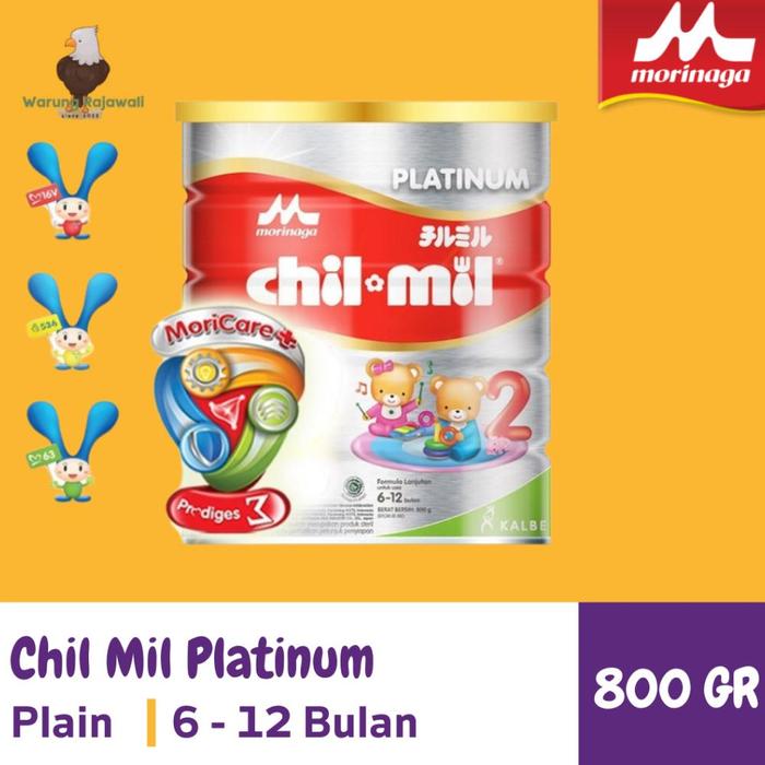 Gambar Morinaga Chil Mil Chilmil Platinum (6-12 Bulan) 800 gram dari olalaolshopq undefined Tokopedia
