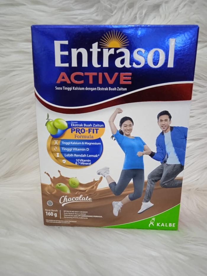 Gambar Entrasol Active Chocolate Flavor - 160gr dari Laris Swalayan Temanggung undefined Tokopedia