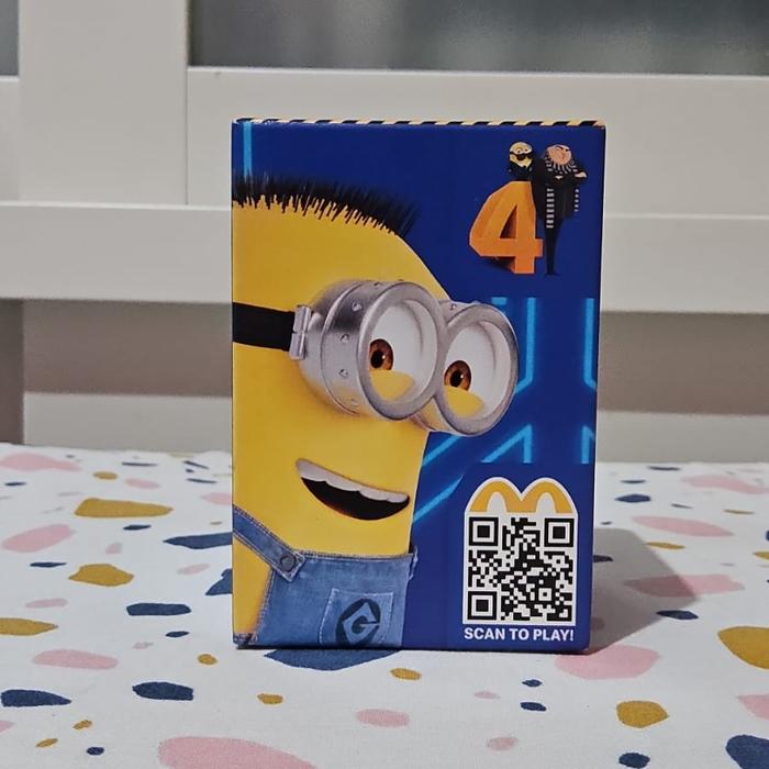 Gambar Happy Meal Minion Despicable me 4 2024 minions Mega Dave Mel Tim Gus - Ron dari Ichigou Mugen Daimaru undefined Tokopedia