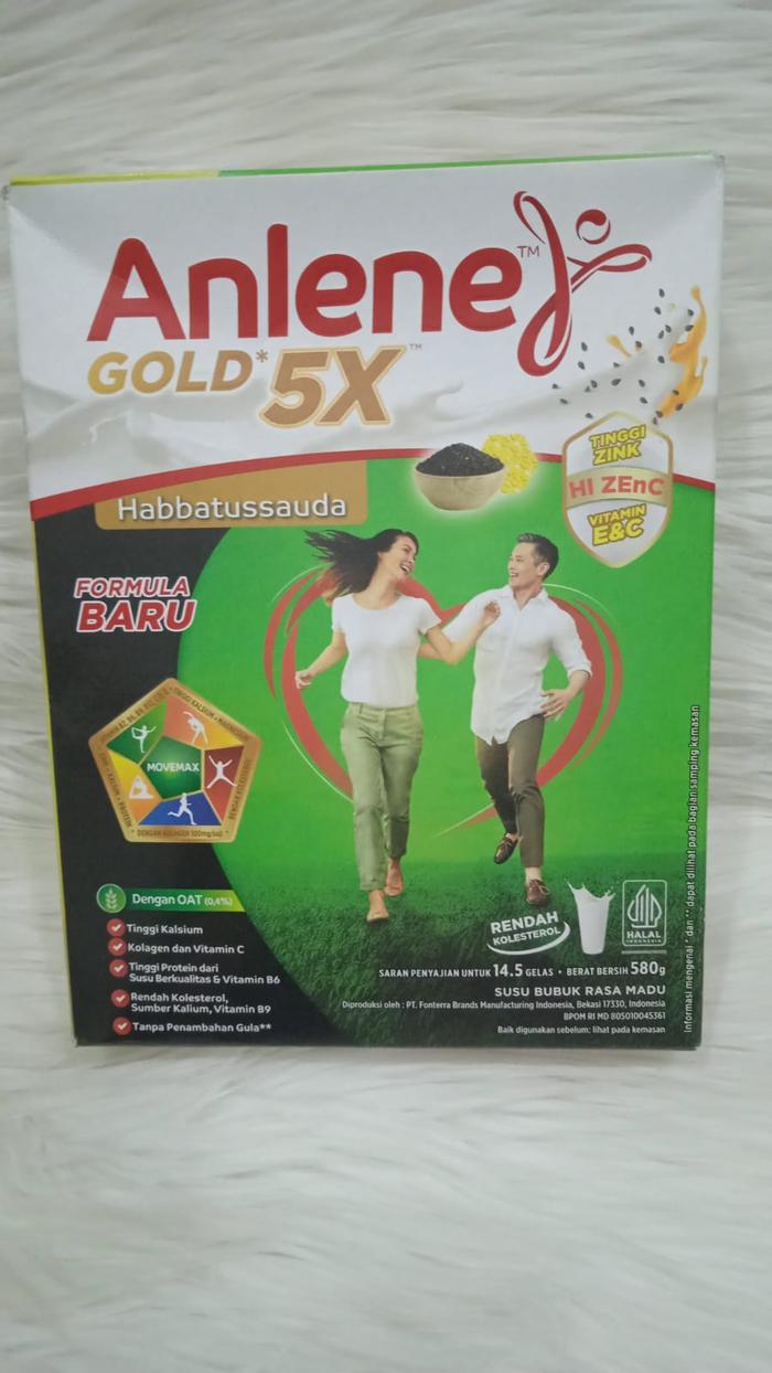 Gambar Anlene Gold 5X Habbatussauda Rendah Kolesterol - 580gr dari Laris Swalayan Temanggung undefined Tokopedia