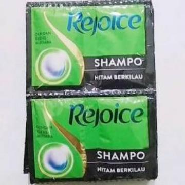 Gambar SHAMPO REJOICE 3in1  SACHET 10 GR ISI 6 SACHET - HITAM BERKILAU dari Dunia Belanja Murah Makassar undefined Tokopedia