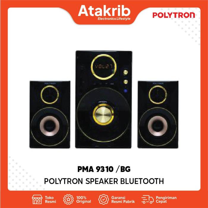 Gambar POLYTRON Multimedia Speaker PMA-9310BG PMA 9310/BG dari Atakrib Elektronik Yogyakarta undefined Tokopedia