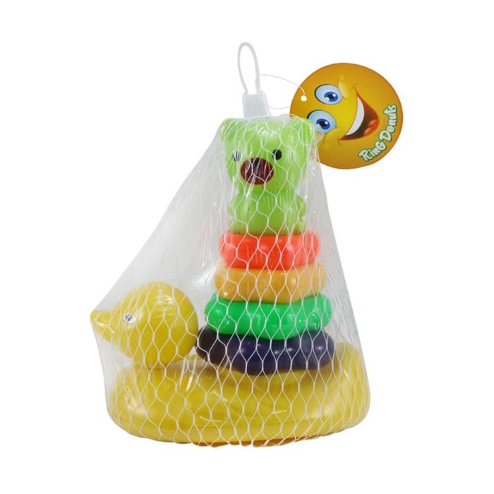 Gambar MAINAN EDUKASI ANAK RING DONUT BEBEK DONAT SUSUN JUMBO ISI 13 - DONUT KOALA dari SYARIAH TOYS undefined Tokopedia