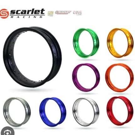 Gambar Scarlet 140-17 160-17 185-17 / 215-17 WM. velg / rim / lingkar petak 140 160 185 215 17 - Hitam, 140-17 1pc dari Sherindo Jaya Pekanbaru undefined Tokopedia