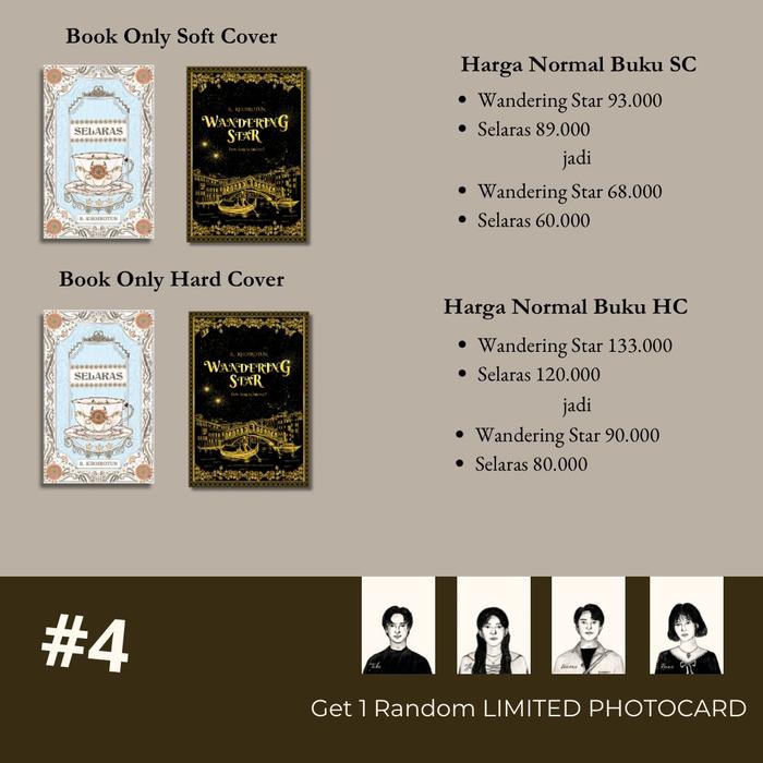 Gambar PRE ORDER - Buku Novel - Wandering Star - Raha Wajendrapurna - Bumifiksi ( 23 - 26 Juni 2024 ) - SOFTCOVER dari BumifiksiJogjakarta undefined Tokopedia