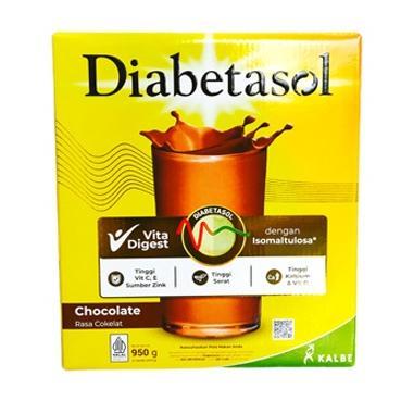 Gambar DIABETASOL 950 GR COKLAT VANILA 950GR KEMASAN BARU SEBELUMNYA 1000GR - COKLAT dari OLAHSUSU undefined Tokopedia