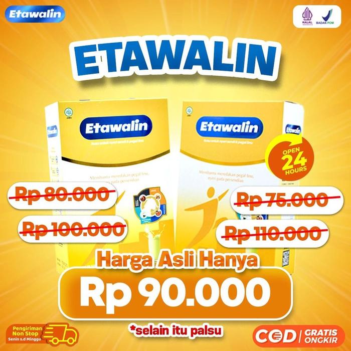 Gambar Paket Anti Tulang Keropos 3 Box Susu Etawalin – Susu Kambing Etawa dari OLAHSUSU undefined Tokopedia