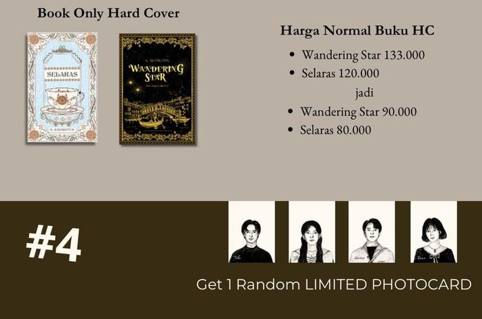 Gambar PRE ORDER - Buku Novel - Wandering Star - Raha Wajendrapurna - Bumifiksi ( 23 - 26 Juni 2024 ) - HARDCOVER dari BumifiksiJogjakarta undefined Tokopedia