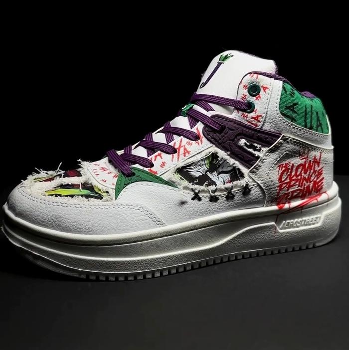 Gambar Aerostreet x Joker x Harley Quinn 37 - 44 - Sepatu Sneakers Kasual Pria Wanita Limited Edition 100% Original - JOKER, 39 dari Aerostreet Klaten undefined Tokopedia