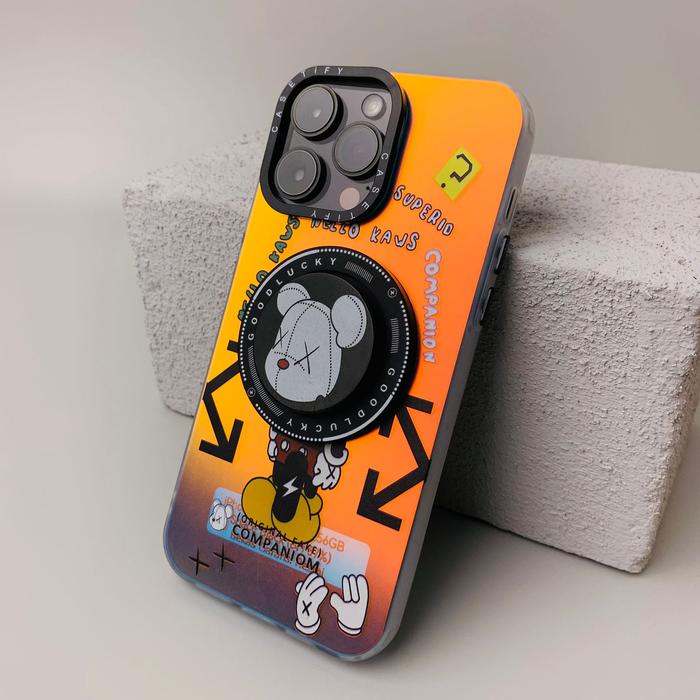 Gambar Case Iphone 12 | 13 | 14 | 15 Pro Max Casetify Rainbow Kaws Hard Soft - WHITE RAINBOW, 12 | 12 PRO dari 777 Store.id undefined Tokopedia