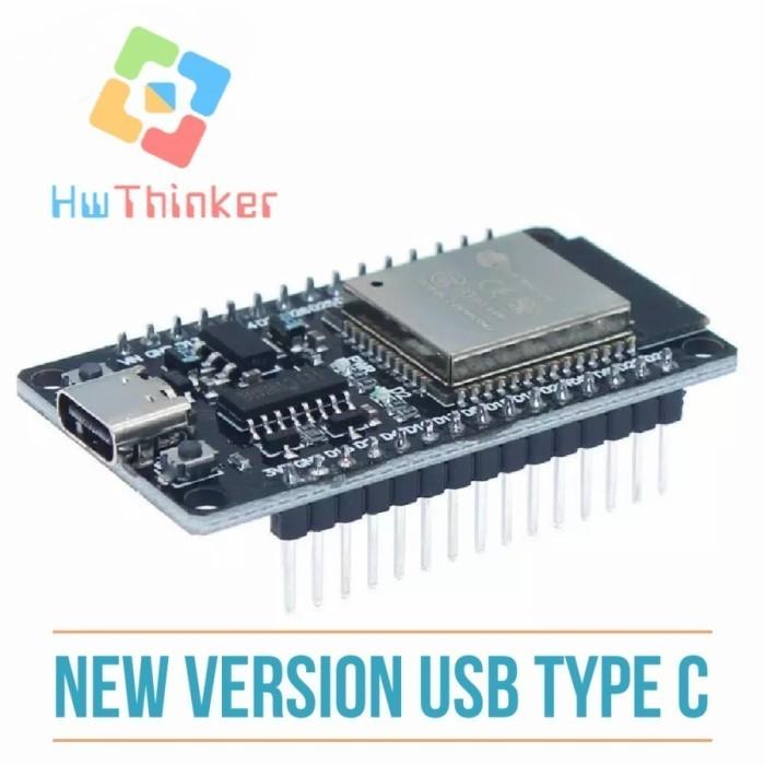 Gambar Terminal Screw Shield Expansion Board  ESP32 DOIT Devkit V1 30pin 30 pin 30p - ESP32 Type-C dari HwThinker undefined Tokopedia