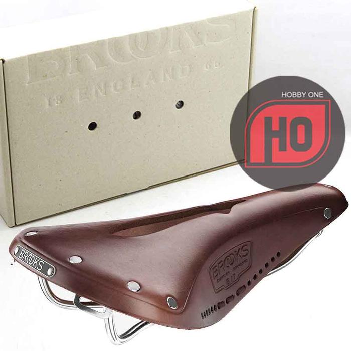 Gambar BROOKS ENGLAND LEATHER B17 IMPERIAL CARVED Saddle - Sadel Steel Rail - Brown Laced, 175mm dari Hobby One Specialty undefined Tokopedia