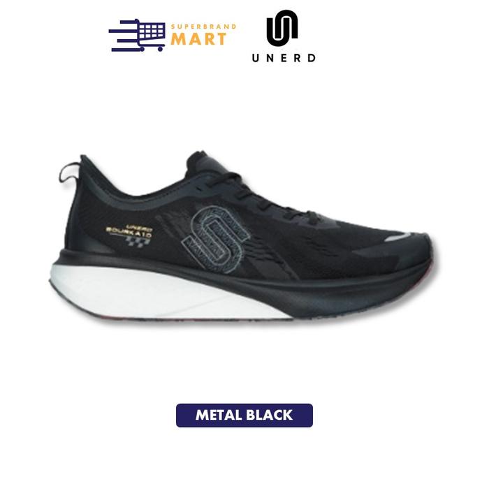 Gambar Sepatu Unerd Performance Bourka Original Sepatu Sport Running Olahraga Lari Unerd Original - Metal Black, 38 dari Superbrand Mart undefined Tokopedia