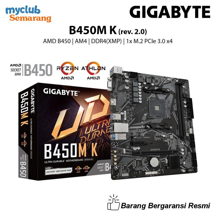 Amd B450 B450m Steel Legend Nvme Jual GIGABYTE B450M K Motherboard