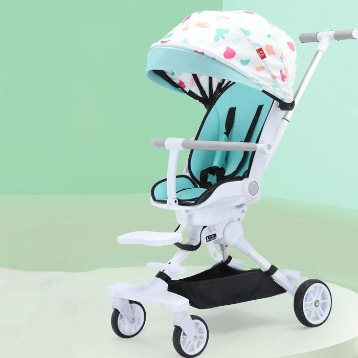 Gambar ~Harga Special~ FLYBB Baby Magic Stroller 180 Rotating Kids Stroller 2 arah Magic Strollers Foldable 2 Way Budak Stroler Lipat Buruan Sebelum Kehabisan - 21 Putih dari toko'mekar undefined Tokopedia