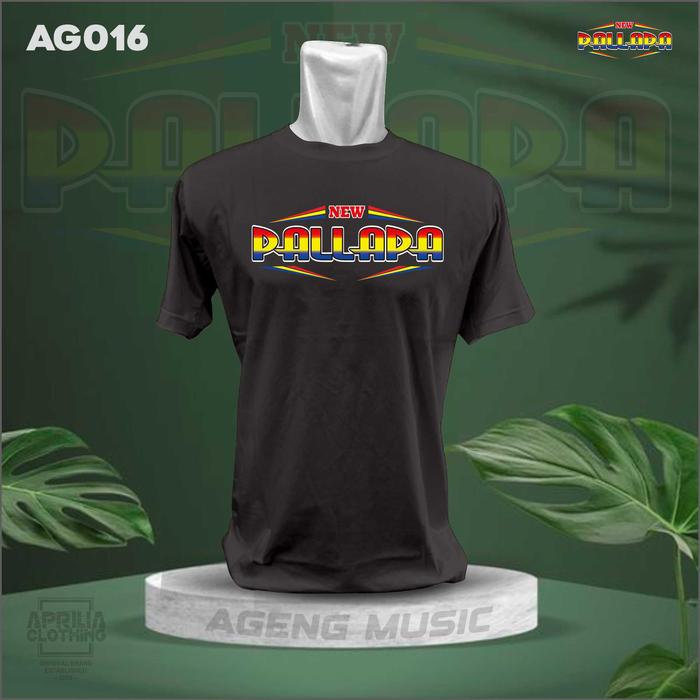 Gambar KAOS NEW PALAPA | KAOS DANGDUT KOPLO | KAOS DANGDUT KOPLO | T-SHIRT NEW PALAPA | APRILIA CLOTHING - HITAM AG016, S dari APRILIA CLOTHING undefined Tokopedia