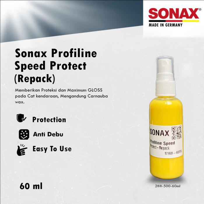 Gambar Sonax Profiline Speed Protect Repack Carnauba Spray Wax - 60ML dari Aki Murah Jakarta Kota Tangerang Selatan Tokopedia