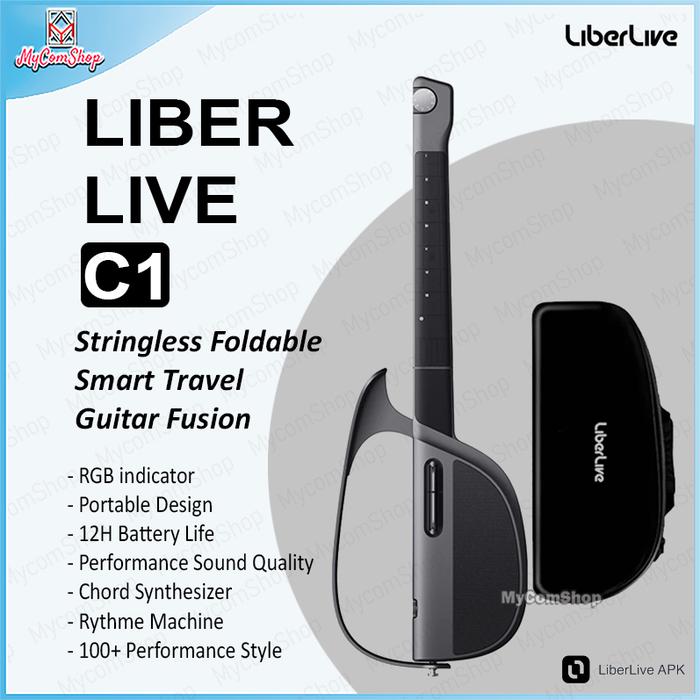 LiberLive Fusion Guitar C1 ケース付き LiberLive C1 Stringless
