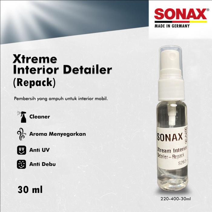 Gambar Sonax Xtreme Interior Detailer Repack Pembersih Interior Mobil - 30ML dari Aki Murah Jakarta undefined Tokopedia