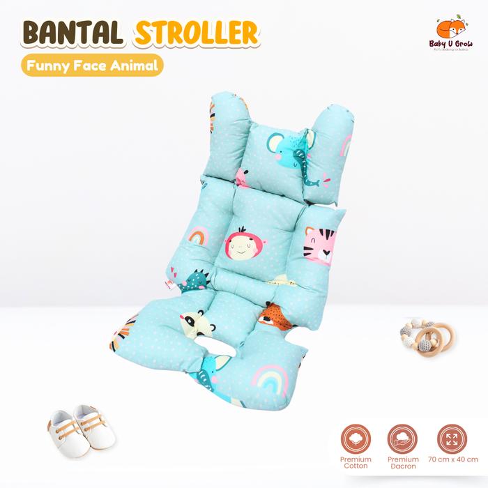 Gambar Bantal Alas Stroller Duduk Bayi|BabyCar Seat Stroller Pad KatunPremium - SR39UrsaPlanet dari Baby U Grow Official undefined 5 Tokopedia
