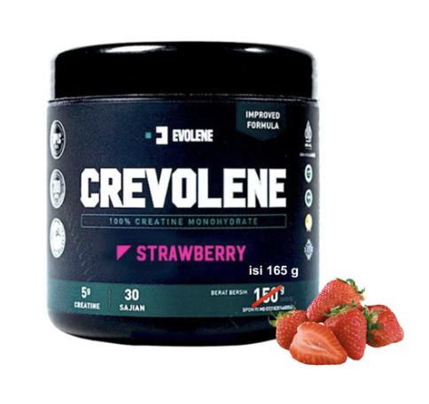 Gambar Creatine Evolene Crevolene Monohydrate Kreatin 60 serving 330 gram - 30s MONO STRAW dari Evolene Official Store undefined Tokopedia