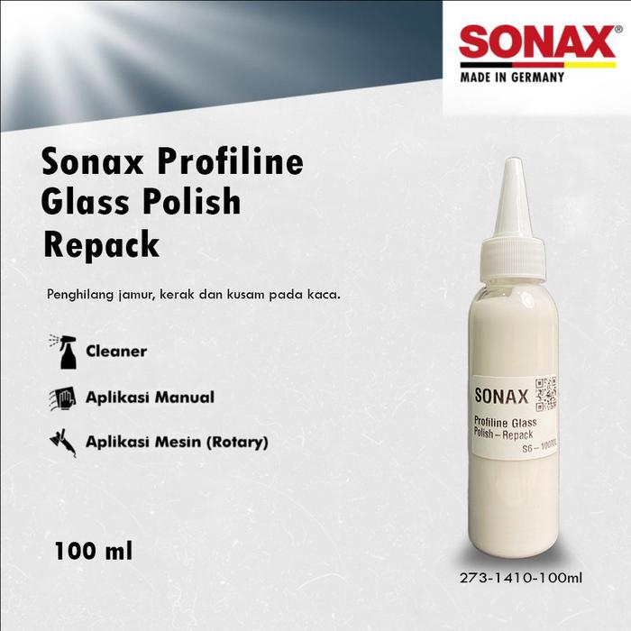 Gambar Sonax Profiline Glass Polish Repack Poles Baret Kaca Mobil - 100ML dari Aki Murah Jakarta undefined Tokopedia
