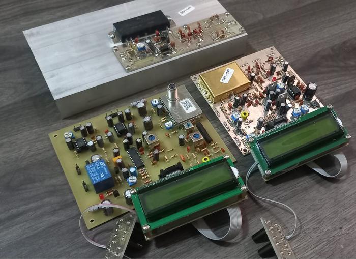Gambar Paket Kit STL Link RX dan TX UHF 320-340 MHz PLL Frequency Sythesizer Step 50KHz  30W WFM Mode dan Antenna Yagi 3 Elemen untuk AM FM Broadcast dari mbs electronics undefined Tokopedia
