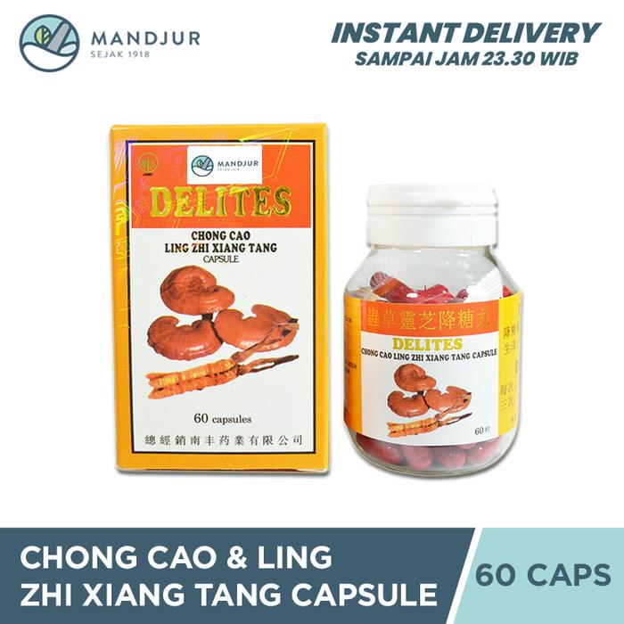 Gambar Chong Cao & Ling Zhi Xiang Tang Capsule (Delites) - Obat Diabetes dari Apotekmandjurofficial undefined Tokopedia