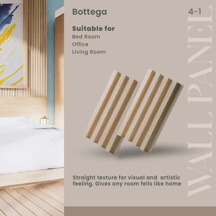 Gambar WPC Wall Panel ARTHA dinding 2.95 x 16 cm | Kisi Kisi Wallpanel Indoor - BOTTEGA dari KARYA PEKANBARU undefined Tokopedia