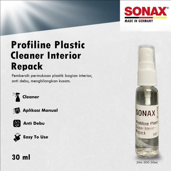 Gambar Sonax Profiline Plastic Cleaner Interior Repack 286 300 Pembersih Komponen Plastic - 30ML dari Aki Murah Jakarta undefined Tokopedia