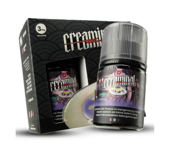 Gambar CREAMINAL JAPANESE BLUEBERRY PUDDING FREEBASE 60ML BY BADASS X UNWISE E-LIQUID - 3MG dari Jvape Surabaya undefined Tokopedia