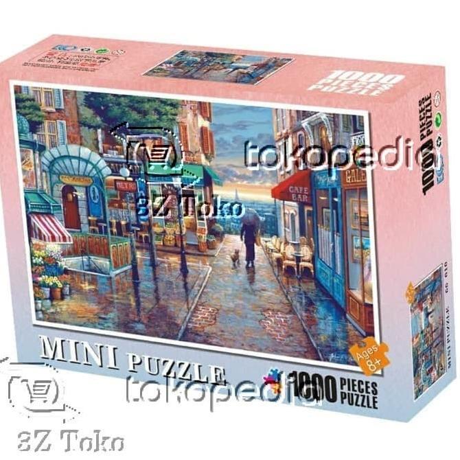 Gambar KYL-37 Mini Puzzle - Rainy Day Stroll - 1000 pcs berkualitas dari keylandraputra undefined Tokopedia