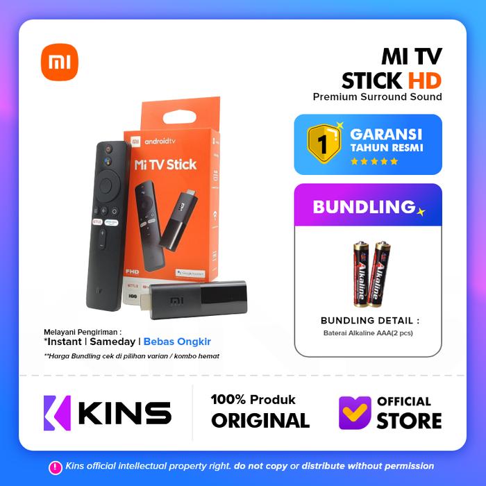 Gambar Xiaomi Mi TV Stick Android Smart TV Dongle Chromecast Global Version - HD dari KINS Official Store undefined Tokopedia