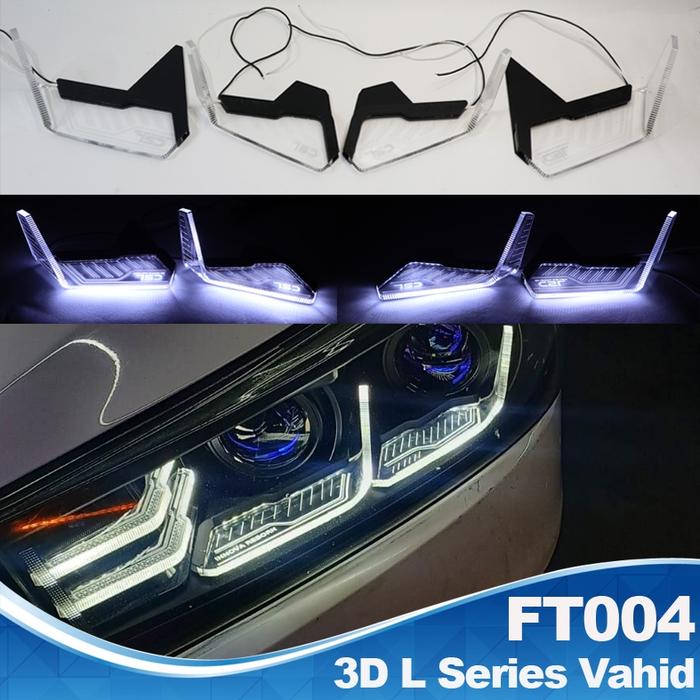 Gambar Slim Frame DRL L Series Innova Reborn Venturer Type G/Type V - Putih dari Elyas Projector Lens undefined Tokopedia