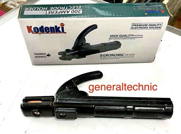 Gambar Tang Las 800A American Titan / Eagle Welding Holder 800A American Handle Las 800A / Welding Holder MMA 200A Kodenki Tang Las 200A - Kodenki 200A dari generaltechnic undefined Tokopedia